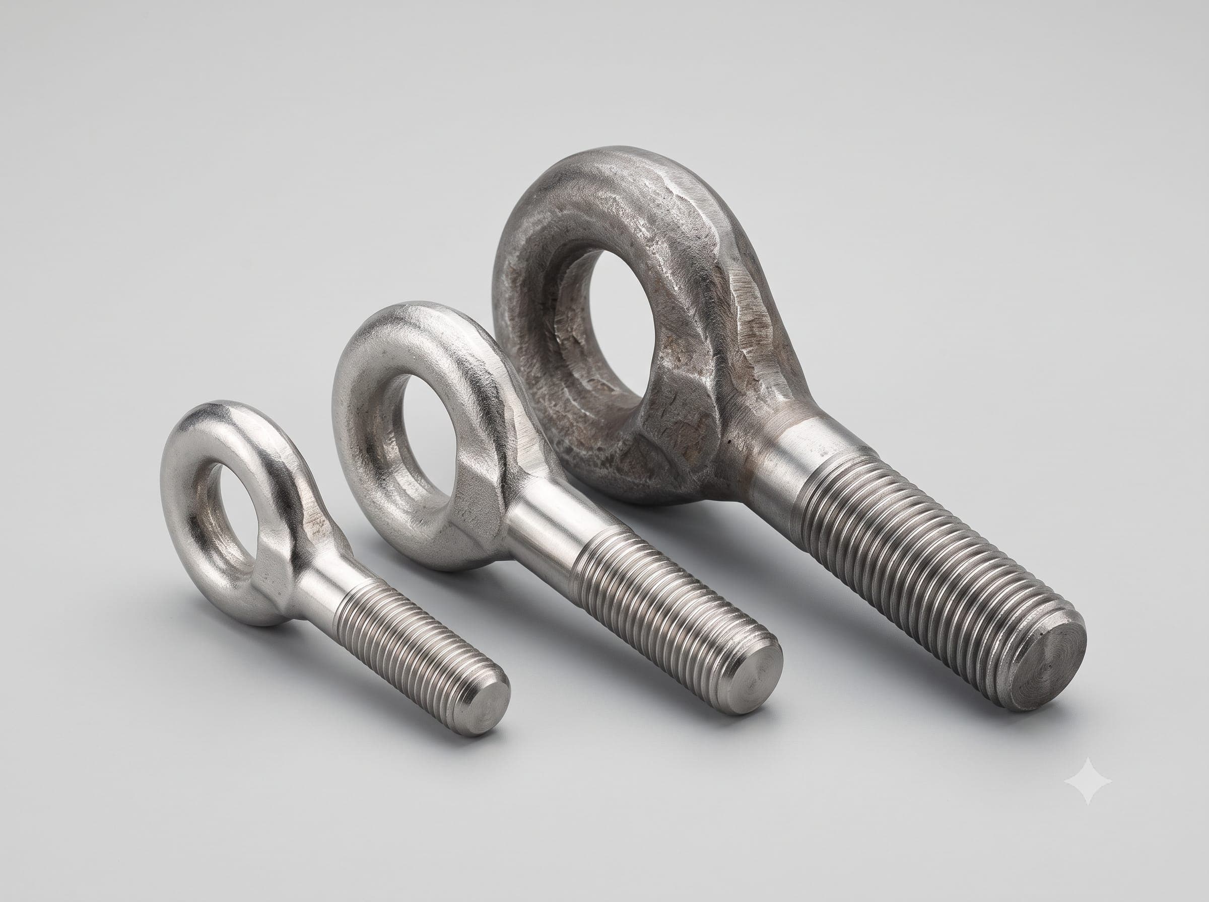 Heavy-Duty Forged Lifting Eye Bolts ('I-Ball')